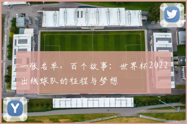 一张名单,百个故事:世界杯2022出线球队的征程与梦想