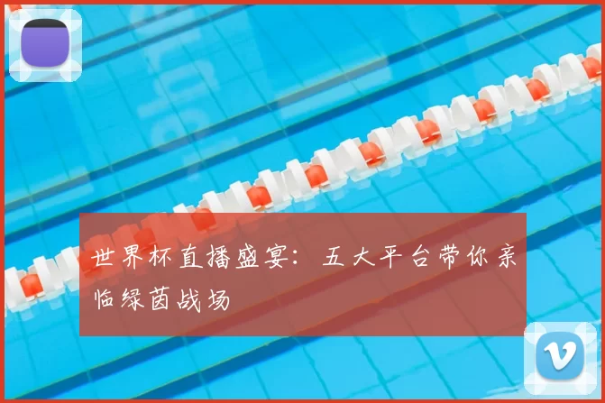 世界杯直播盛宴：五大平台带你亲临绿茵战场